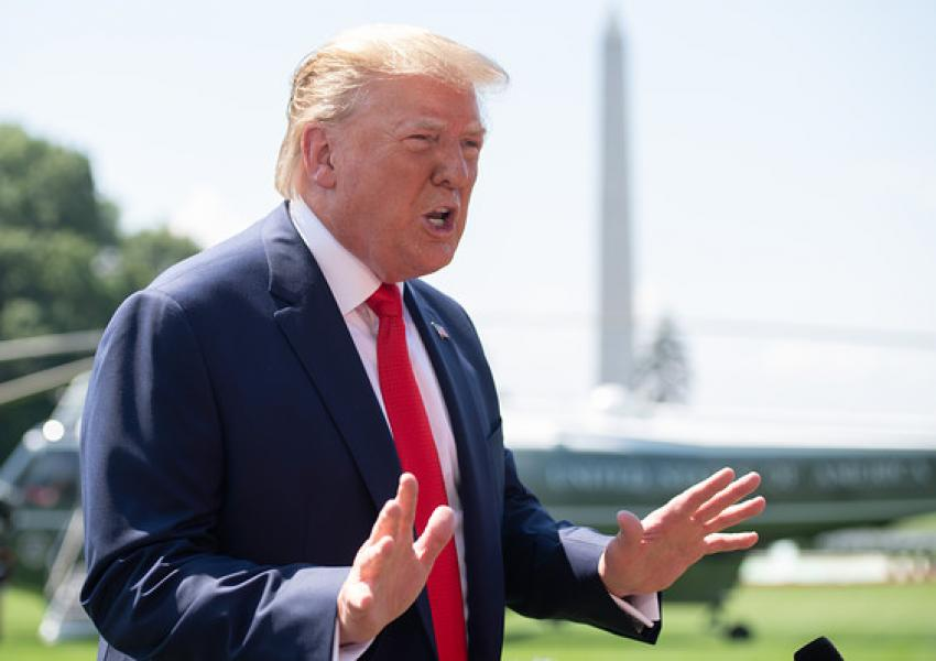 وب‌سایت رسمی دونالد ترامپ برای ارتباط با حامیانش راه‌اندازی شد