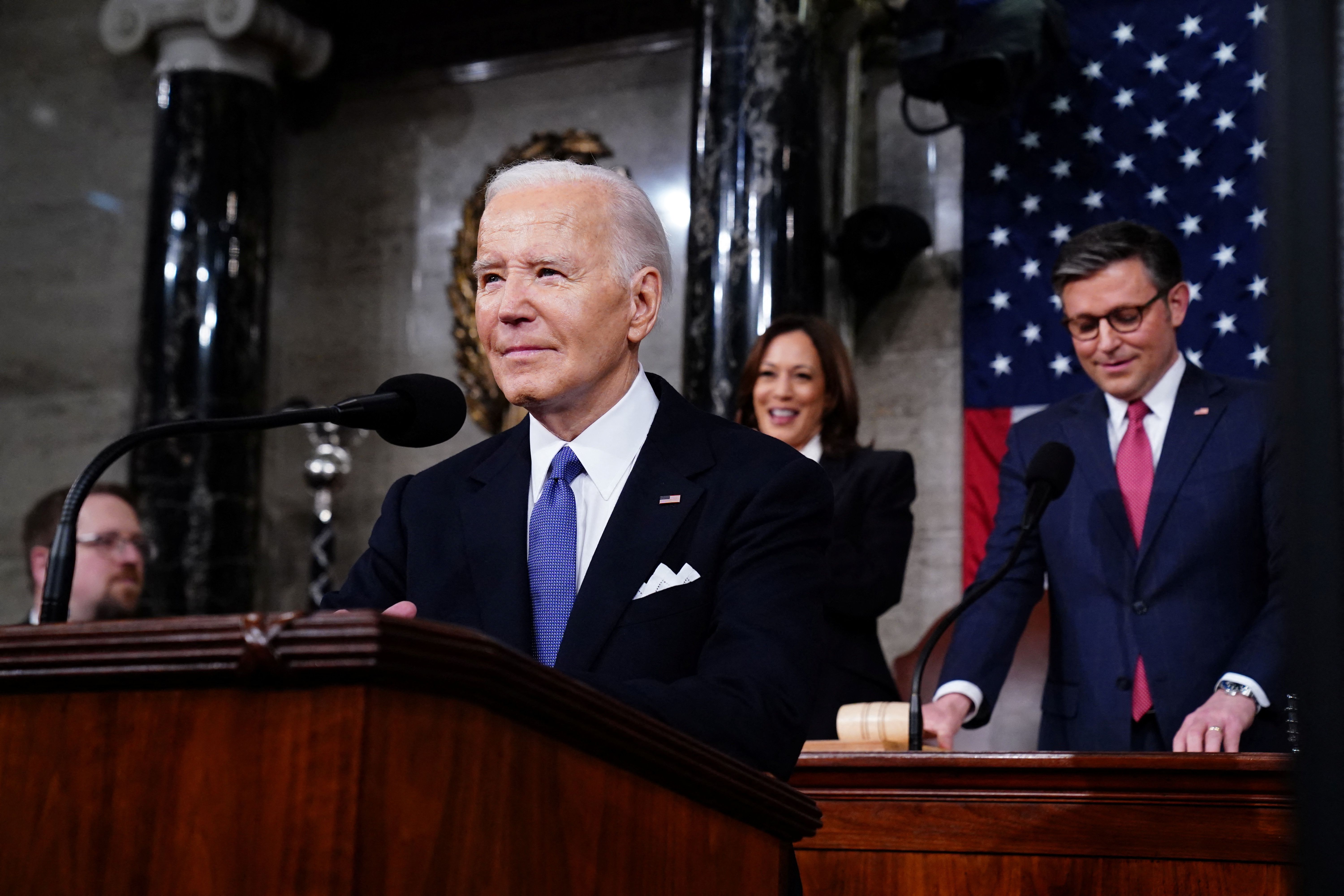 Biden Only Briefly Touches On Iran In Congressional Address