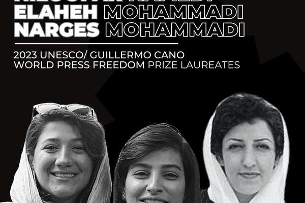 Three Jailed Iranian Journalists Win Top UNESCO Press Awards