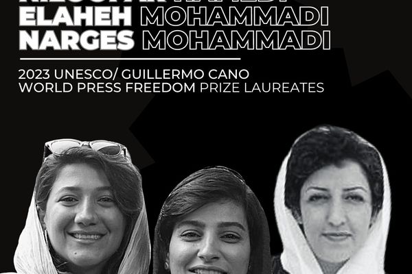 Three Jailed Iranian Journalists Win Top UNESCO Press Awards