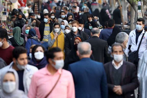People in Tehran in November 2021