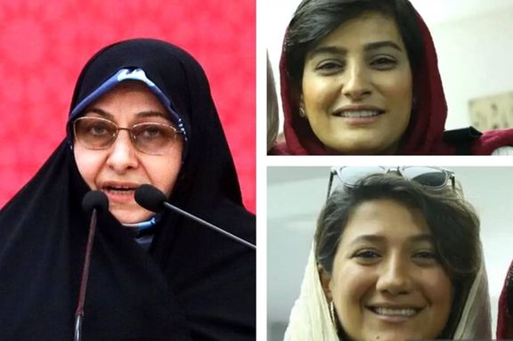 معاون رئیسی: به ما گفتند بازداشت الهه محمدی و نیلوفر حامدی به خاطر خبرنگاری نیست