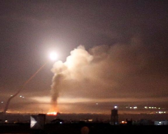 An Israeli attack in Syria