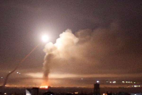 Israeli Airstrikes Hit Targets Near Syrian Capital Damascus