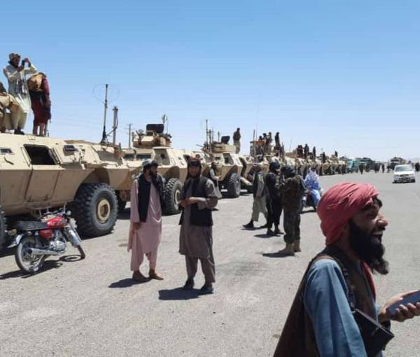 Taliban Holds War Games Near Border With Iran  
