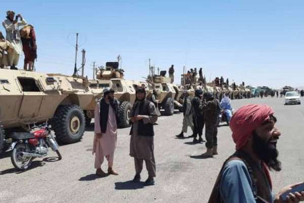 Taliban Holds War Games Near Border With Iran