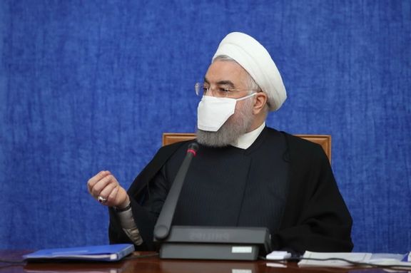 حسن روحانی: باید فحش نرسیدن واکسن را به ترامپ بدهید