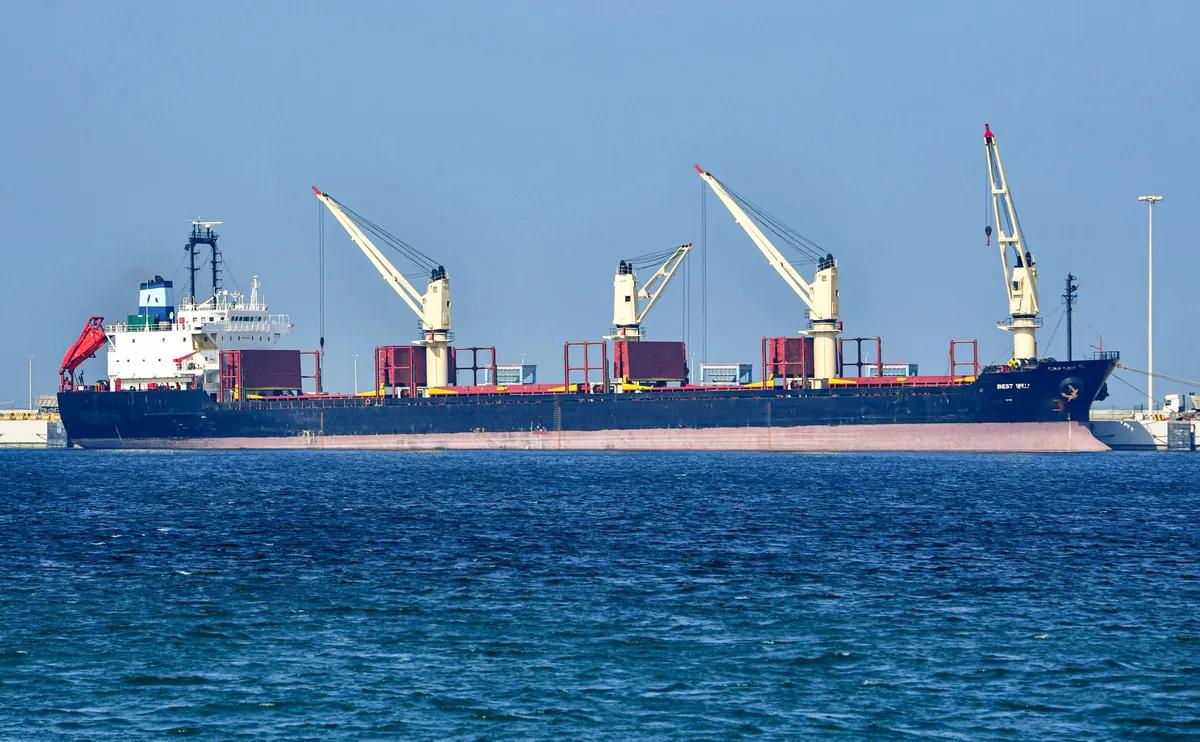 An oil tanker at a port north of Dammam, Saudi Arabia. Giuseppe Cacace/AFP/Getty Images
