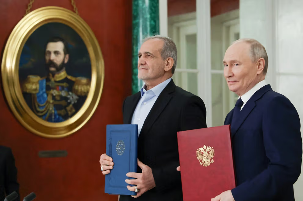 "الخارجية" الروسية: اتفاقية الشراكة الاستراتيجية الشاملة مع إيران تدخل حيز التنفيذ