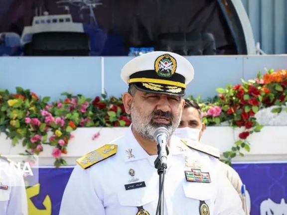 Commander of the Iranian Navy Admiral Shahram Irani