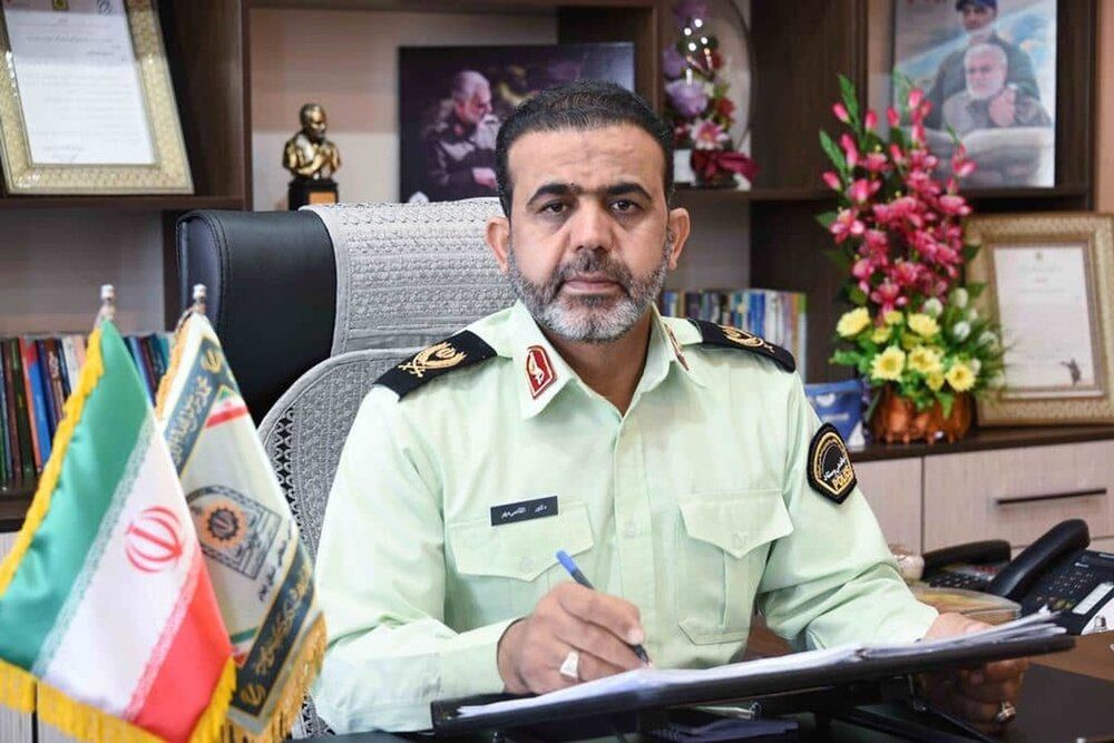 Delavar Alghasi-Mehr (Alghasi-Mehr), the police commander of eastern part of Tehran province