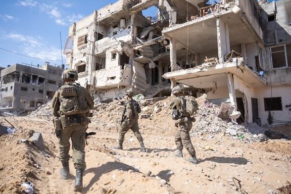 سربازان اسرائیلی در نوار غزه