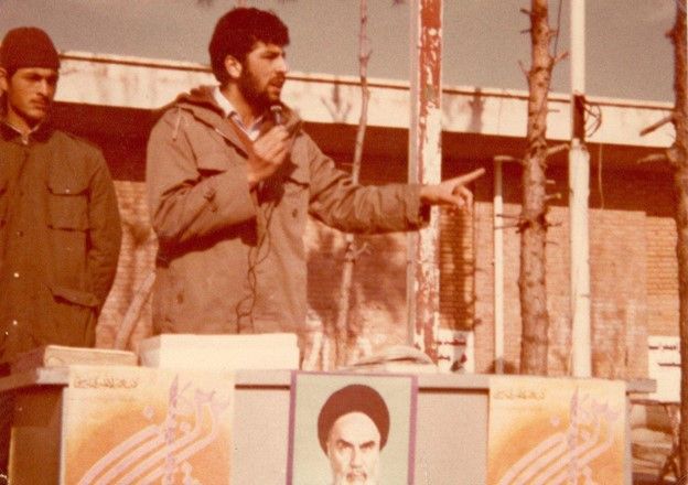 Raisi as a young revolutionary. Undated