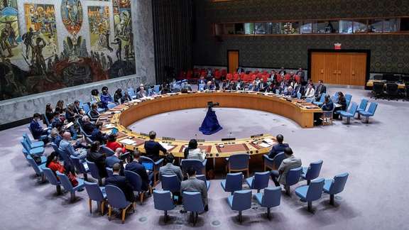 The UN Security Council in session on October 27, 2022