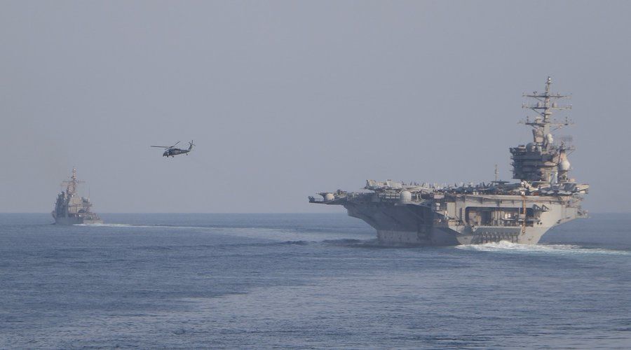 US Deploys Naval Strike Group To Persian Gulf