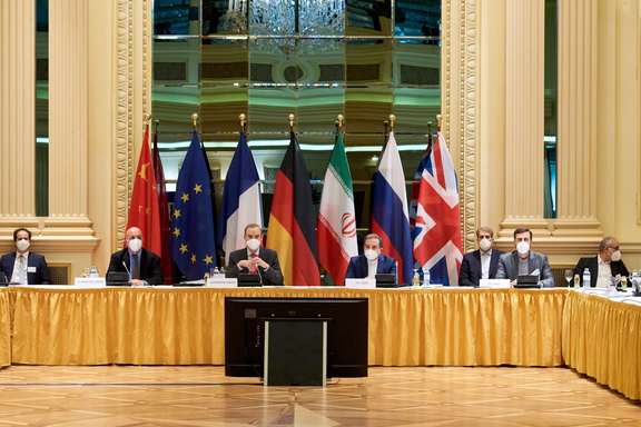 A session of the Vienna Iran nuclear talks. File photo