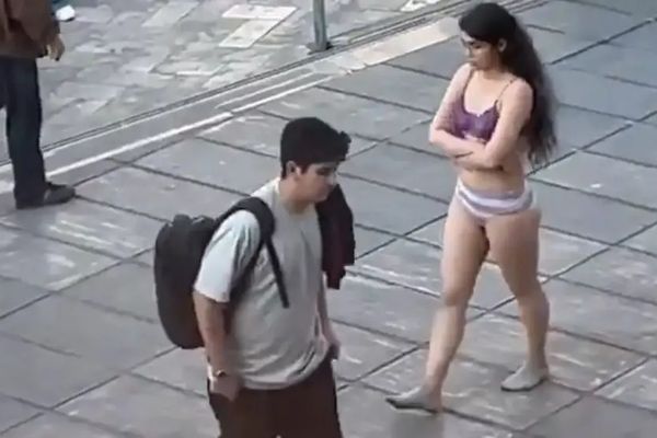 Dissidents chide Iran for gaslighting student who stripped on campus