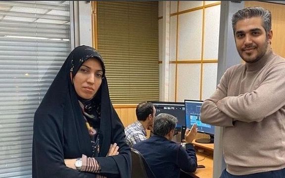Ali Rezvani and a female "interrogator-journalist" who were sanctioned by the EU