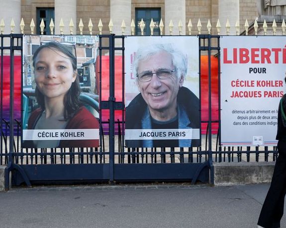 France says Iran freed cyclist charged with espionage