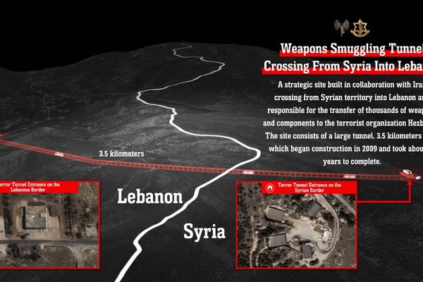 Israeli airstrikes hit Iran's alleged Syria-Lebanon arms route