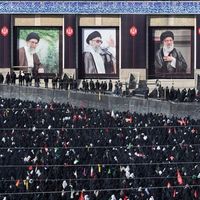 Iran buries Khamenei as fight over his power continues