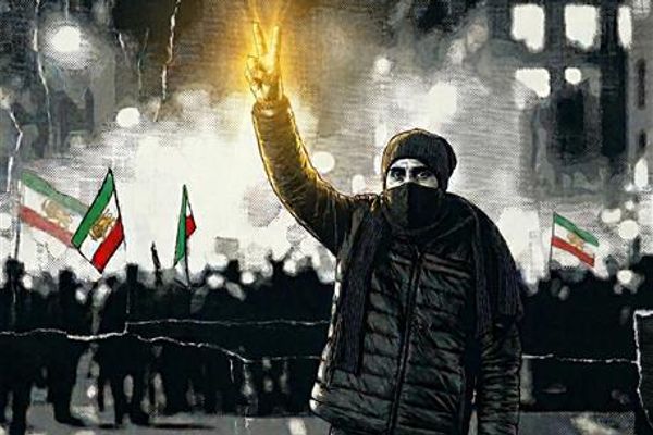 علیرضا صفوی فاضلی؛ معترضی که با علامت پیروزی جاویدنام شد