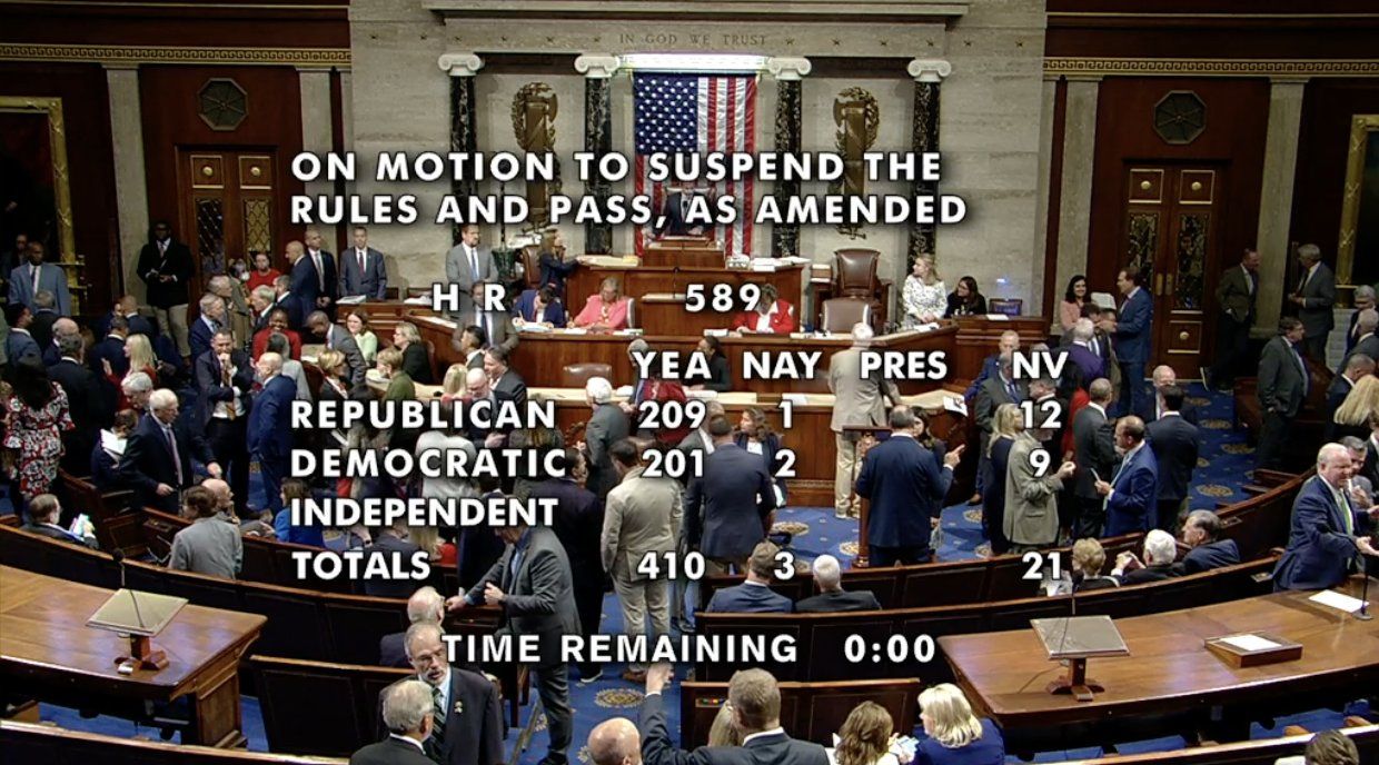 US House Overwhelmingly Passes Sanctions Bill On Iran
