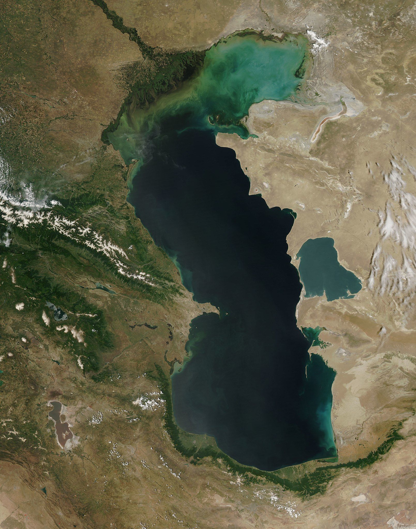 Iranian Official Blames Russia For Caspian Sea Water Reduction