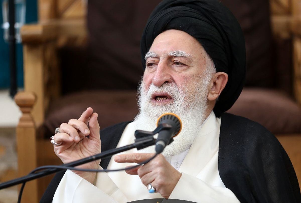 Ayatollah Alavi-Boroujerdi, Shiite religious scholar. Undated