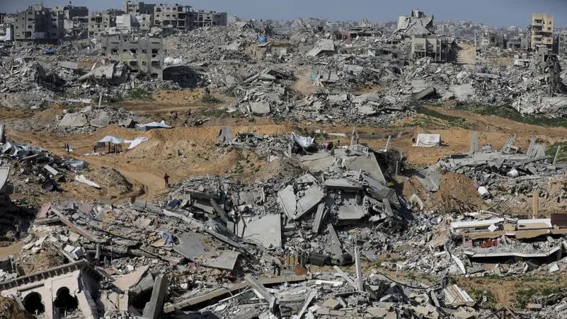 ویرانه‌های شمال غزه
