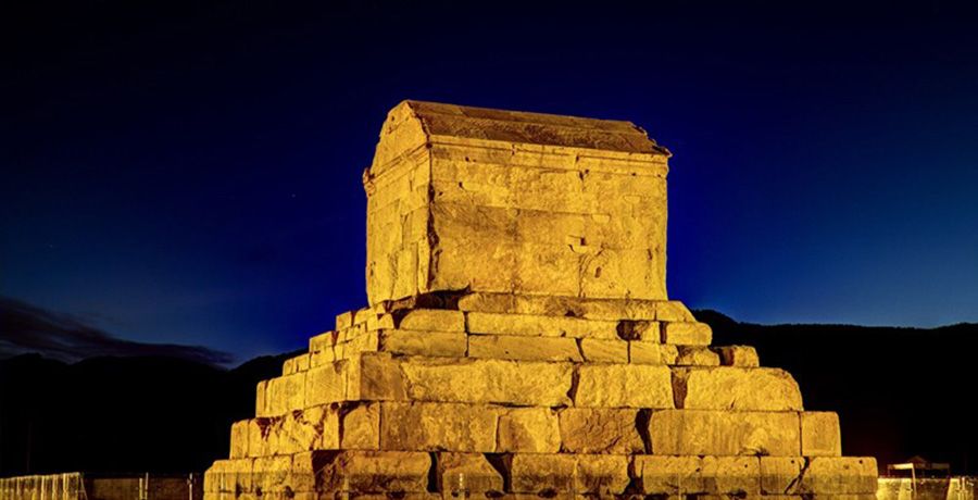 The 2,500-year-old  tomb of Cyrus the Great, the founder of the Persian empire