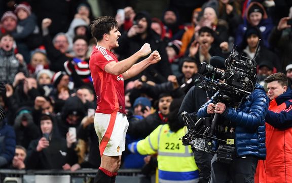 منچستریونایتد ۲-۱ لسترسیتی؛ هری مگوایر اولدترافورد را به لرزه درآورد!