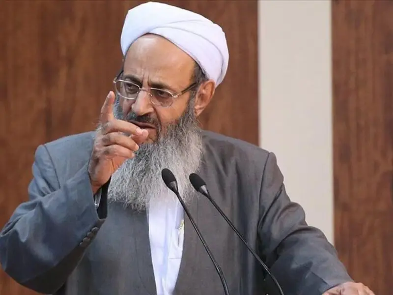 خطيب أهل السُّنة لـ "بزشكيان":الشعب الإيراني سئم الوضع القائم وسيواصل نضاله لتحقيق مطالبه