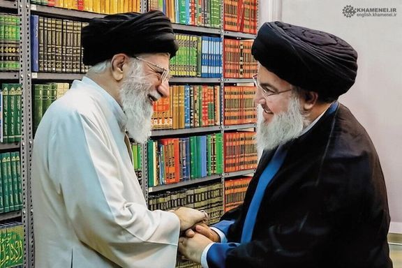Iran's Supreme Leader Ali Khamenei and Hezbollah’s Leader Hassan Nasrallah