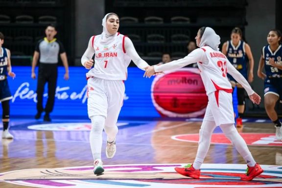 ایران ۷۸-۵۲ تایلند؛ صعود تیم ملی بسکتبال زنان به فینال کاپ آسیا دیویژن B