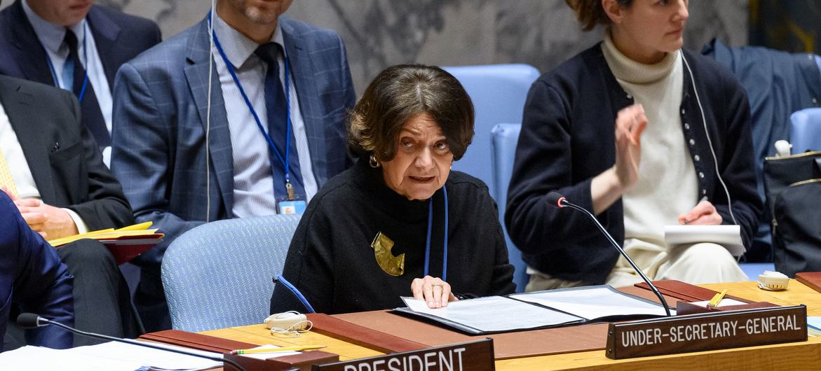 Rosemary DiCarlo, Under-Secretary-General for Political and Peacebuilding Affairs (December 2023)