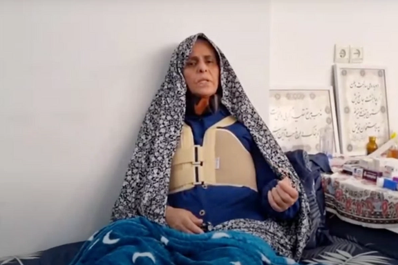 فاطمه سپهری با وجود درد شدید بعد از جراحی قلب، به زندان منتقل شد