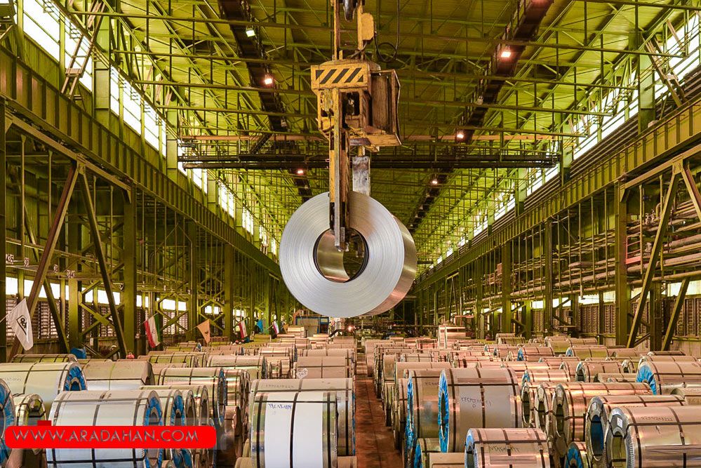 Iran's oldest steel plant in Mobarakeh