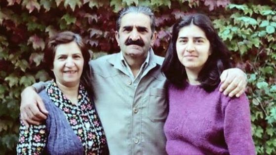 Ezzat Janami Eshraghi, her daughter Roya, and husband Enayatollah Eshraghi. All three were hanged in June 1983. 