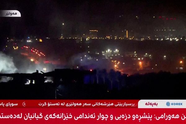 IRGC Fires Missiles At 'Terror, Espionage Centers' In Iraq, Syria