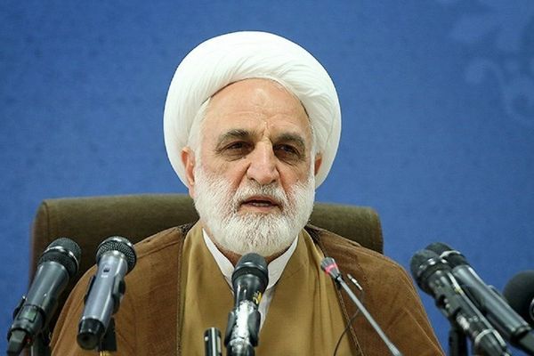Iran will act firmly against those spreading fear and despair, chief justice says