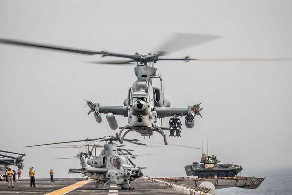 IRGC Navy Harasses US Attack Chopper In Persian Gulf