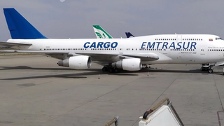 Venezuelan Boeing 747 Stranded In Argentina For Links With Iran's IRGC