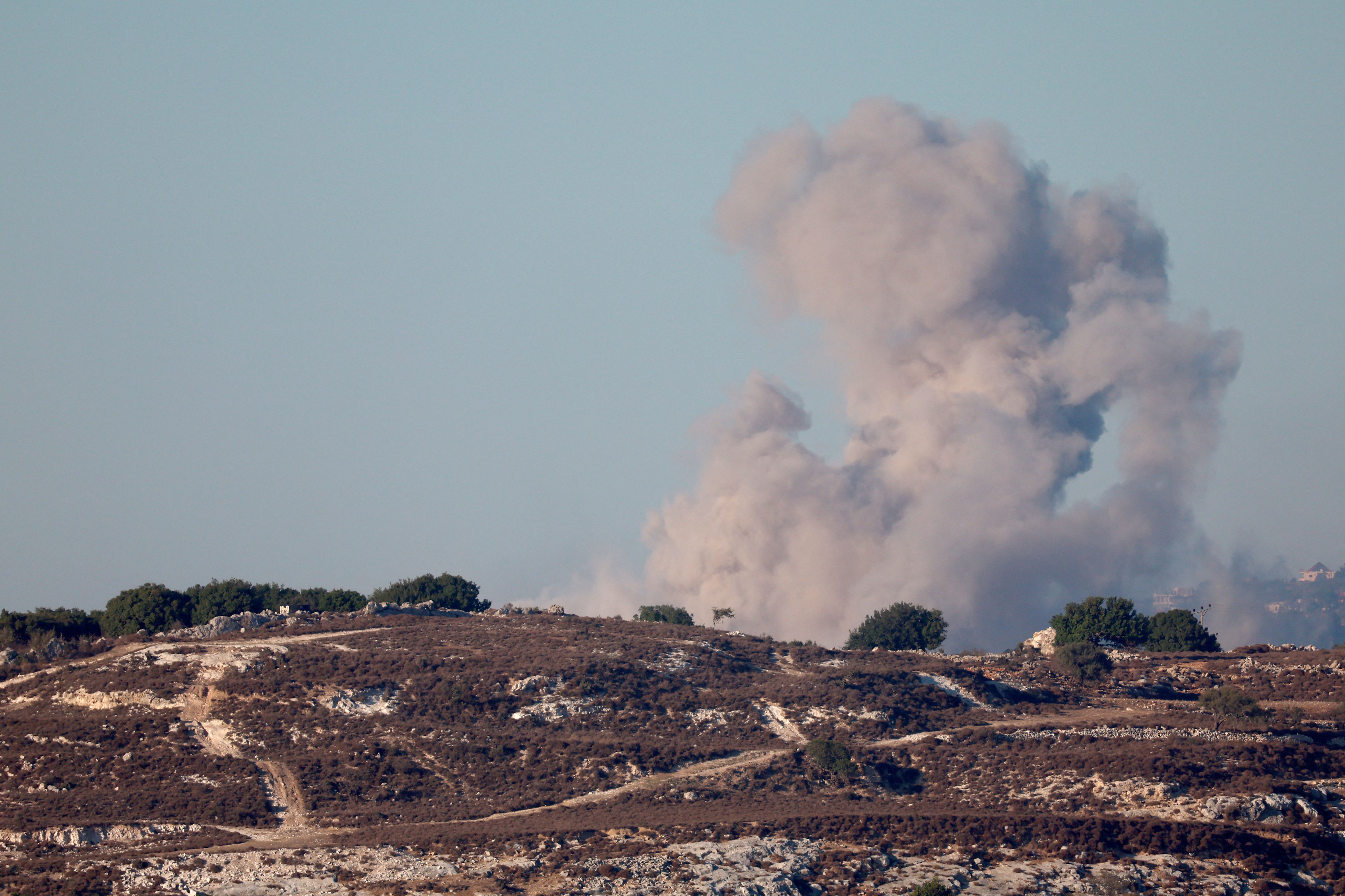 حملات ارتش اسرائیل به مواضع حزب‌الله در جنوب لبنان، ۳۰ مهر