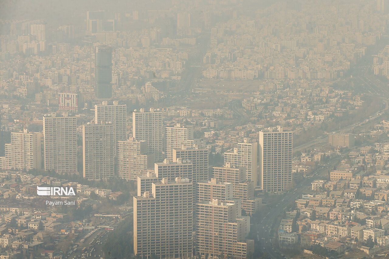 الأرصاد الجوية: هواء طهران سيظل ملوثًا وغير صحي بسبب قلة الرياح