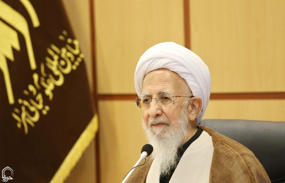 Ayatollah Abdollah Javadi-Amoli, a "Marja" – a high-ranking religious authority in Shia Islam with many followers