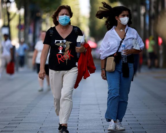 در پی افزایش شیوع کرونا، پوشیدن ماسک در مکانهای عمومی پاریس اجباری شد