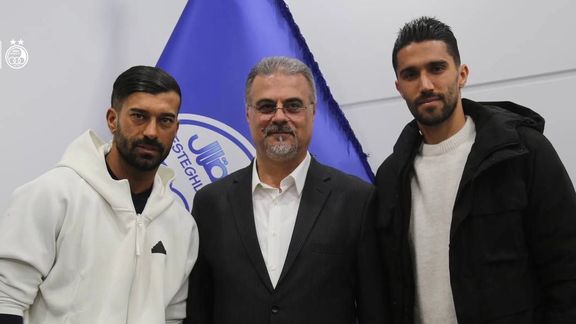 پس از درگیری در اردوی کیش؛ حسینی و رضاییان در دفتر مدیرعامل استقلال آشتی کردند