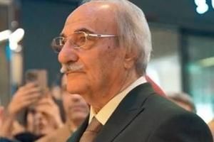 The owner of the Saedinia café chain Mohammad Saeedinia attending a public event