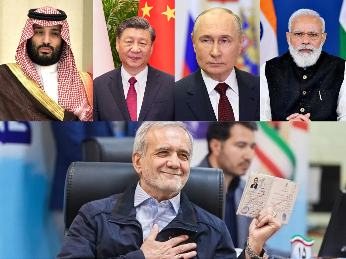 Global leaders congratulate Iran's Pezeshkian on presidential victory